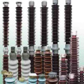 High voltage electrical porcelain ceramic post type 275kv insulator